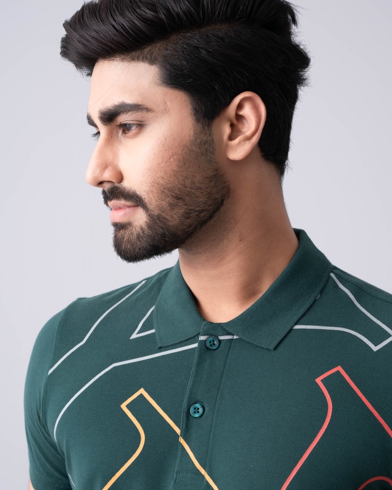 Regular Fit Pique Polo Shirt - Alternate view 4 showing  color