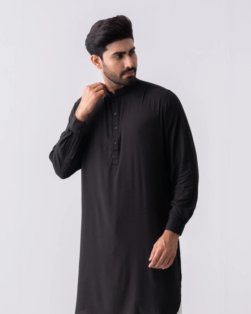 Regular Fit Panjabi - Alternate view 5 showing  color