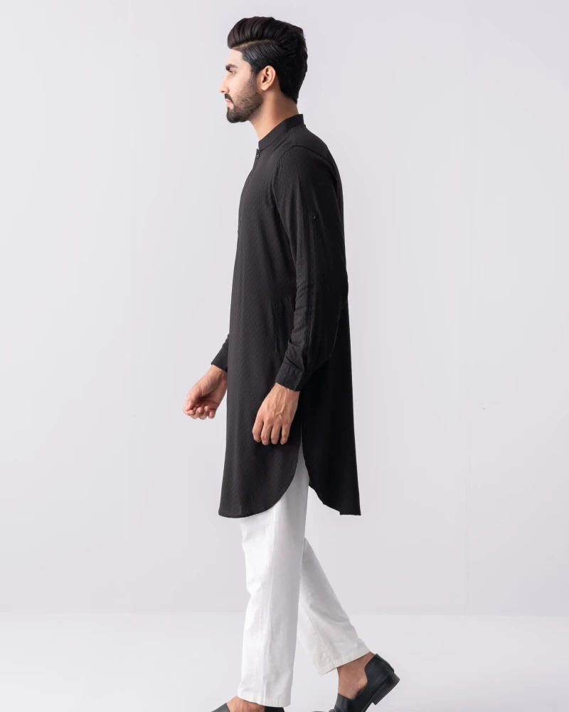 Regular Fit Panjabi - Alternate view 3 showing  color