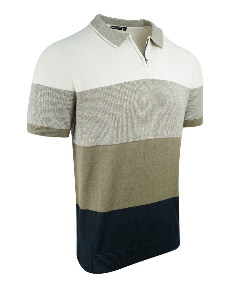 Maverick Men's Polo T-shirt - Alternate view 3 showing  color